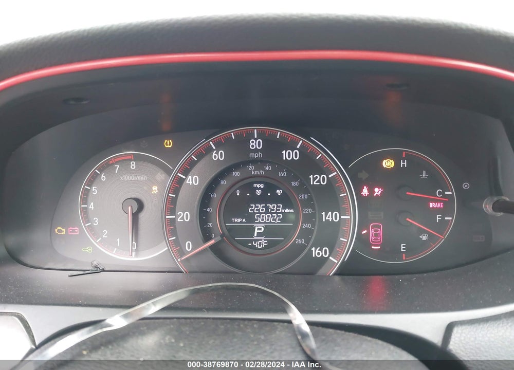 2017 HONDA ACCORD SPORT SE VIN: 1HGCR2F16HA300292