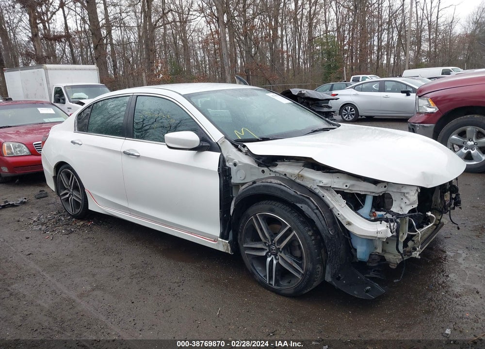 2017 HONDA ACCORD SPORT SE VIN: 1HGCR2F16HA300292