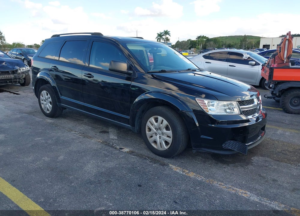 2016 DODGE JOURNEY SE VIN: 3C4PDCAB2GT101378