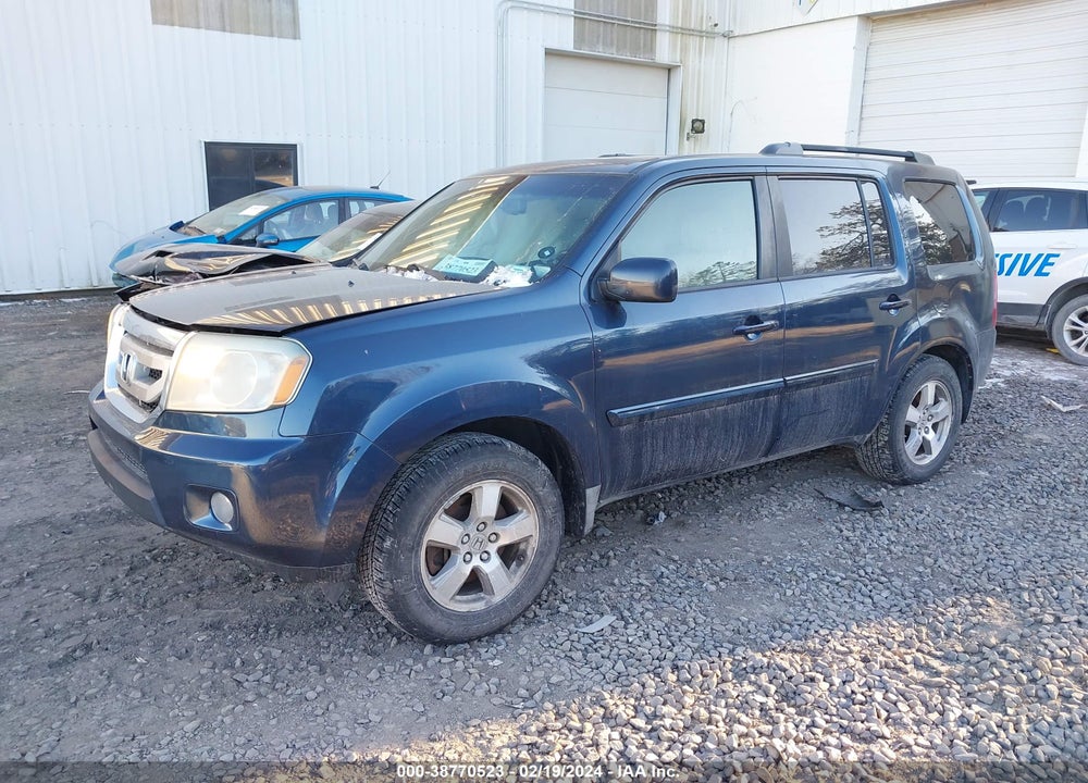 2009 HONDA PILOT EX-L VIN: 5FNYF48589B041645