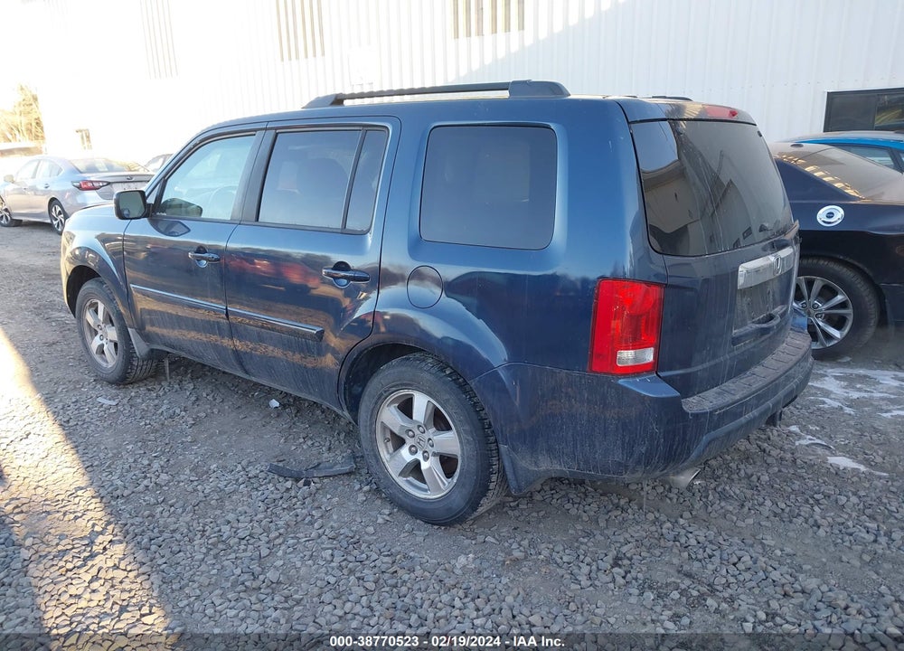2009 HONDA PILOT EX-L VIN: 5FNYF48589B041645