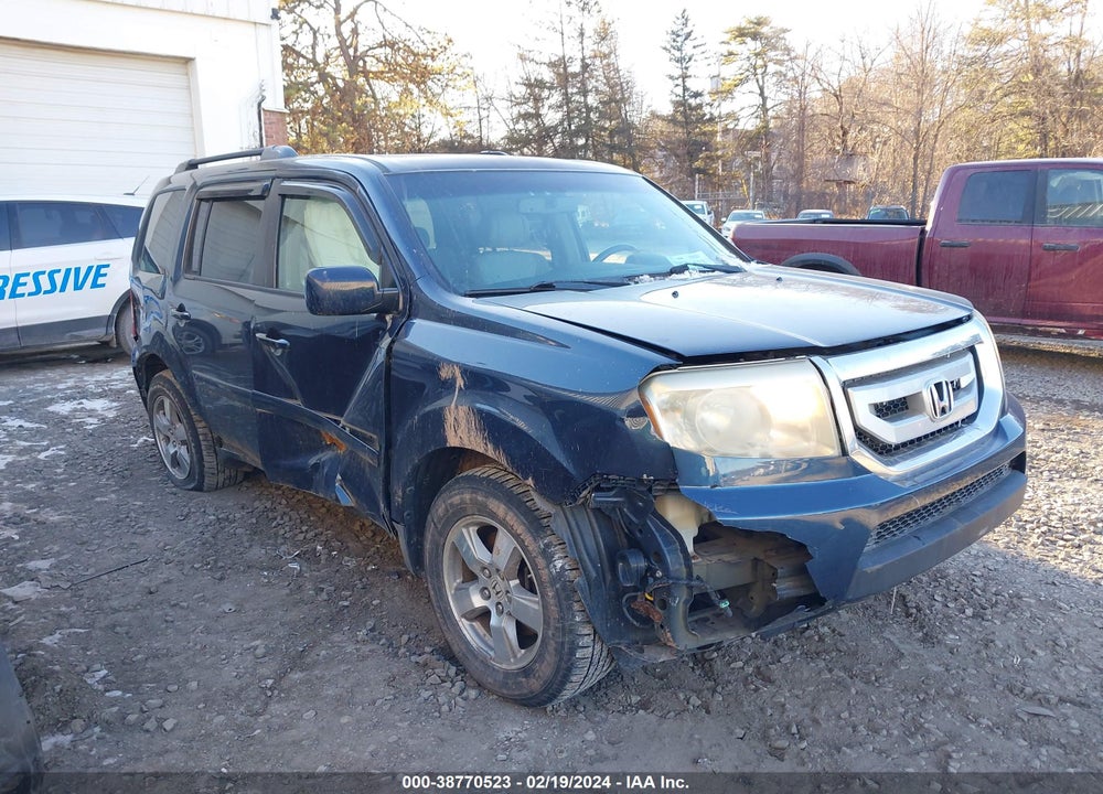 2009 HONDA PILOT EX-L VIN: 5FNYF48589B041645