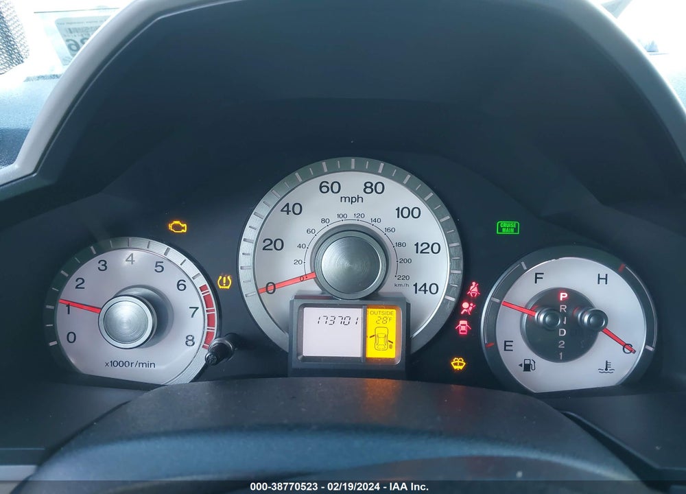2009 HONDA PILOT EX-L VIN: 5FNYF48589B041645