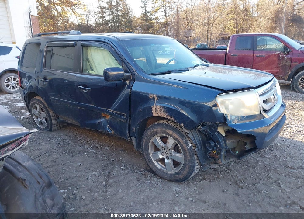 2009 HONDA PILOT EX-L VIN: 5FNYF48589B041645