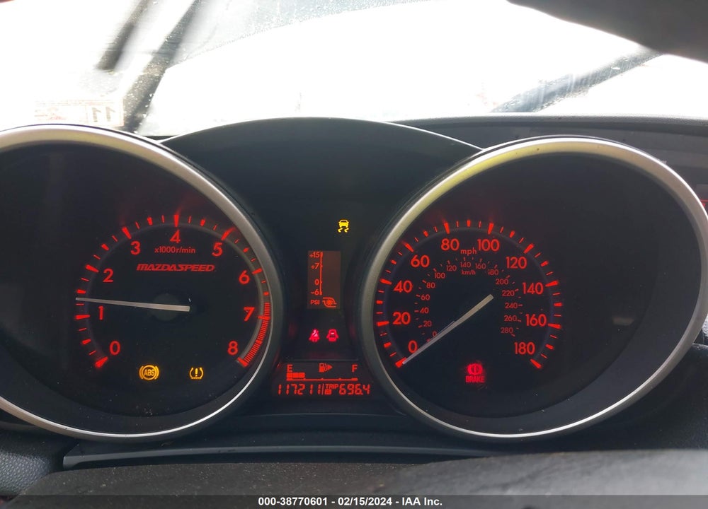 2010 MAZDA SPEED3 SPORT VIN: JM1BL1H44A1328790