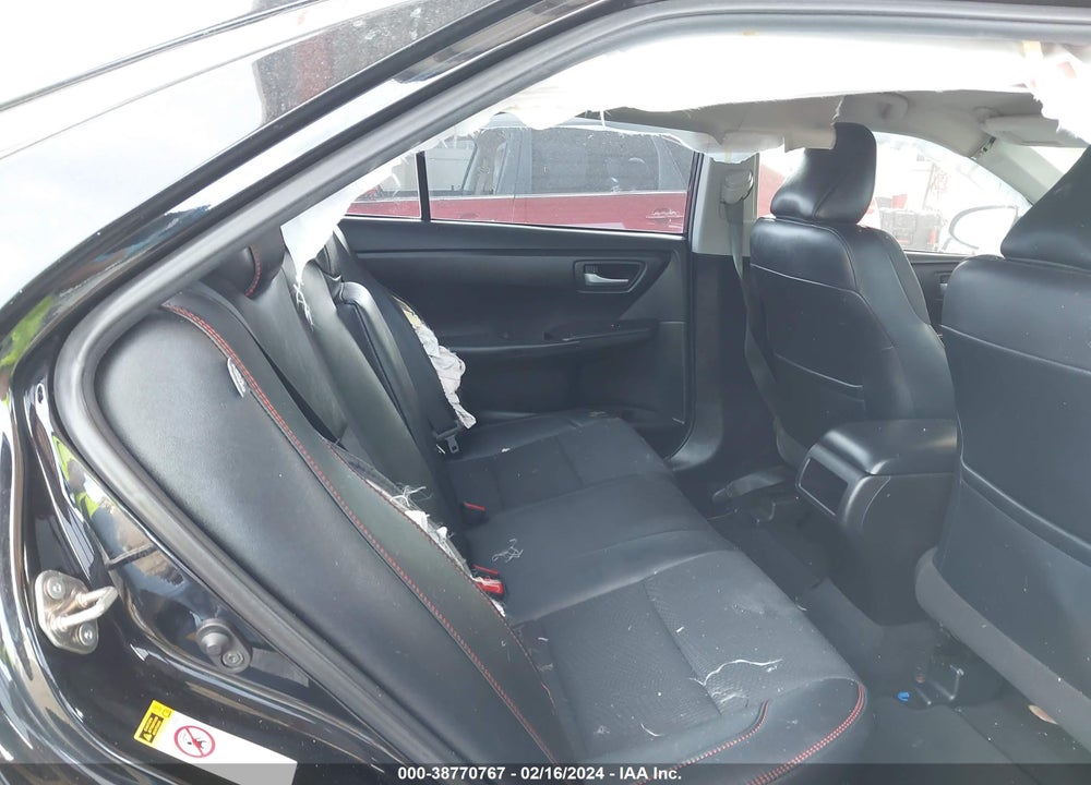 2017 TOYOTA CAMRY SE VIN: 4T1BF1FK2HU743586