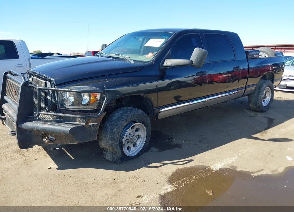 2007 DODGE RAM 2500 SLT VIN: 3D7KS29C97G706231