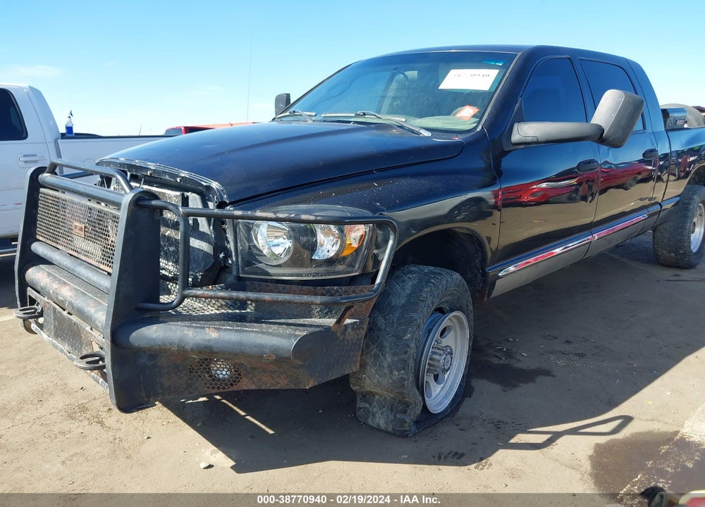 2007 DODGE RAM 2500 SLT VIN: 3D7KS29C97G706231