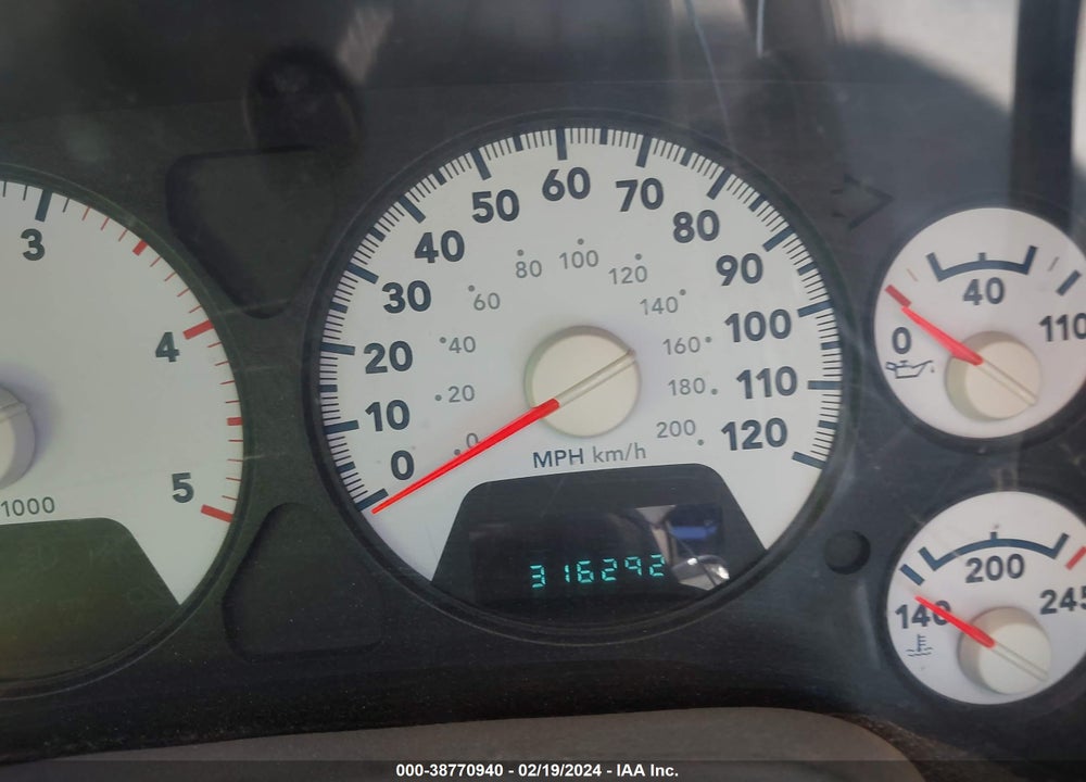 2007 DODGE RAM 2500 SLT VIN: 3D7KS29C97G706231