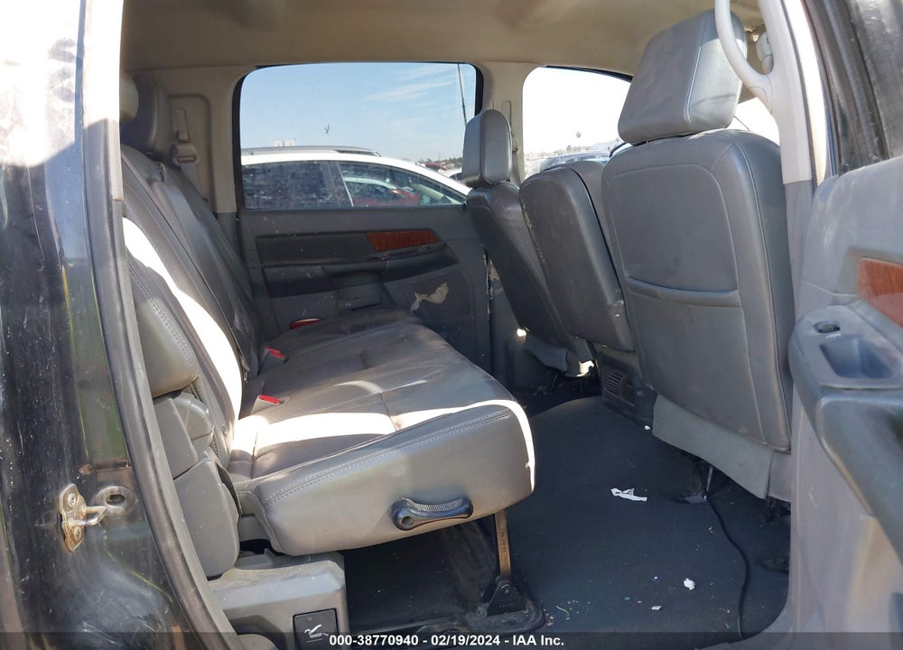 2007 DODGE RAM 2500 SLT VIN: 3D7KS29C97G706231