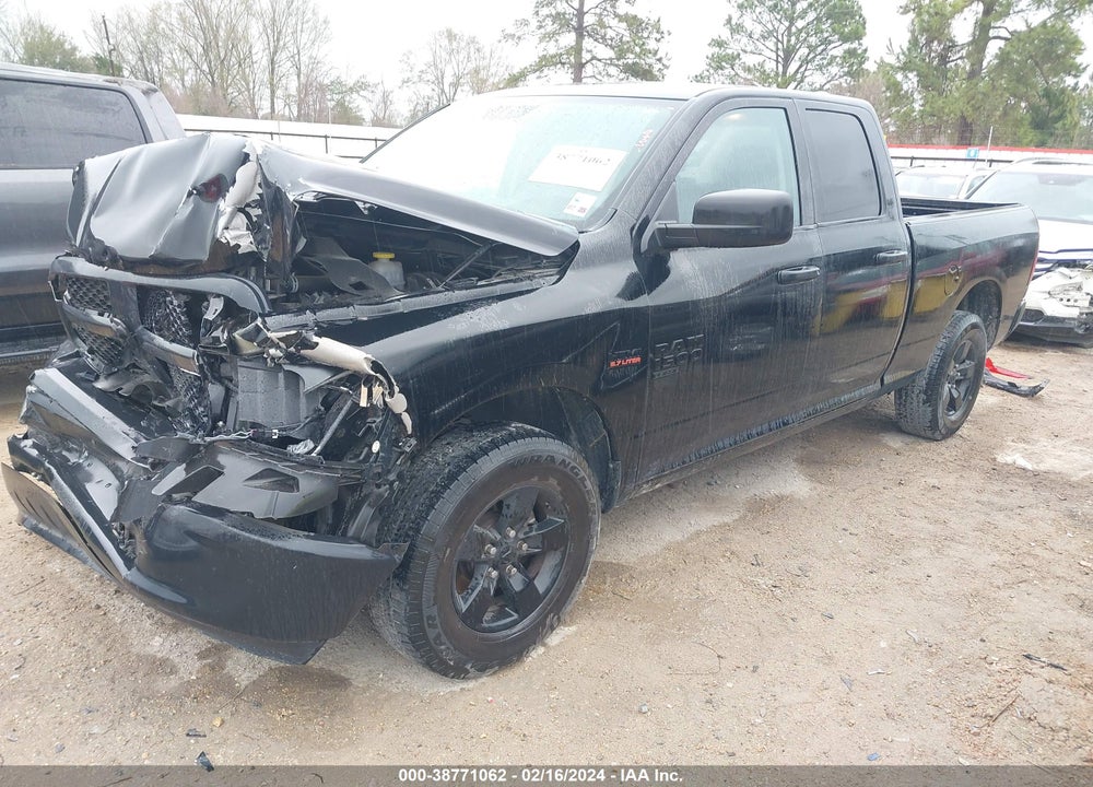 2021 RAM 1500 CLASSIC TRADESMAN QUAD CAB 4X4 6'4 BOX VIN: 1C6RR7FT7MS566763