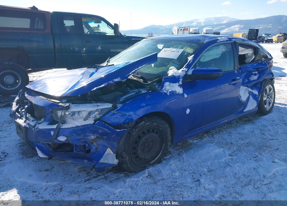 2016 HONDA CIVIC VIN: 19XFC2F56GE214816