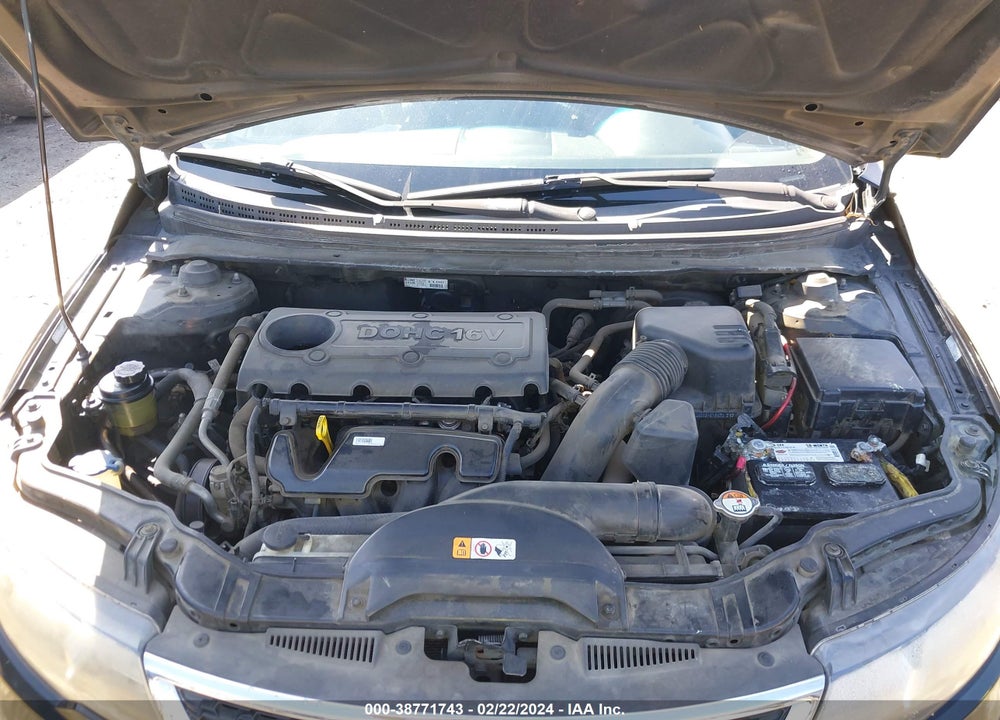 2013 KIA FORTE VIN: KNAFU4A2XD5655407