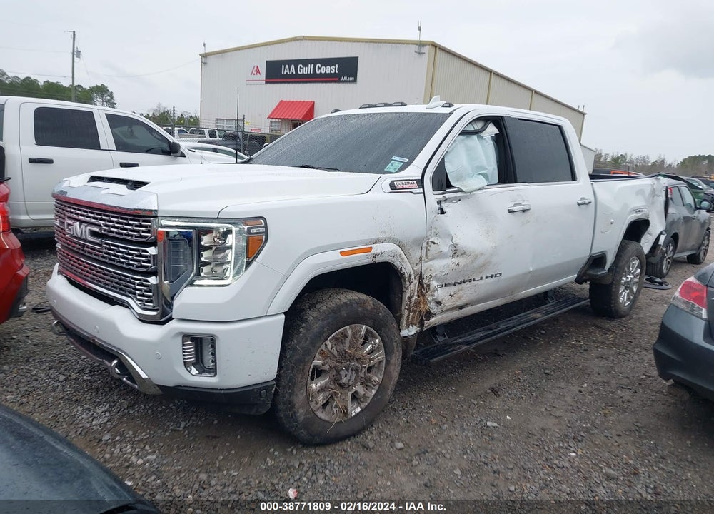 2021 GMC SIERRA 2500HD 4WD  STANDARD BED DENALI VIN: 1GT49REY2MF114983