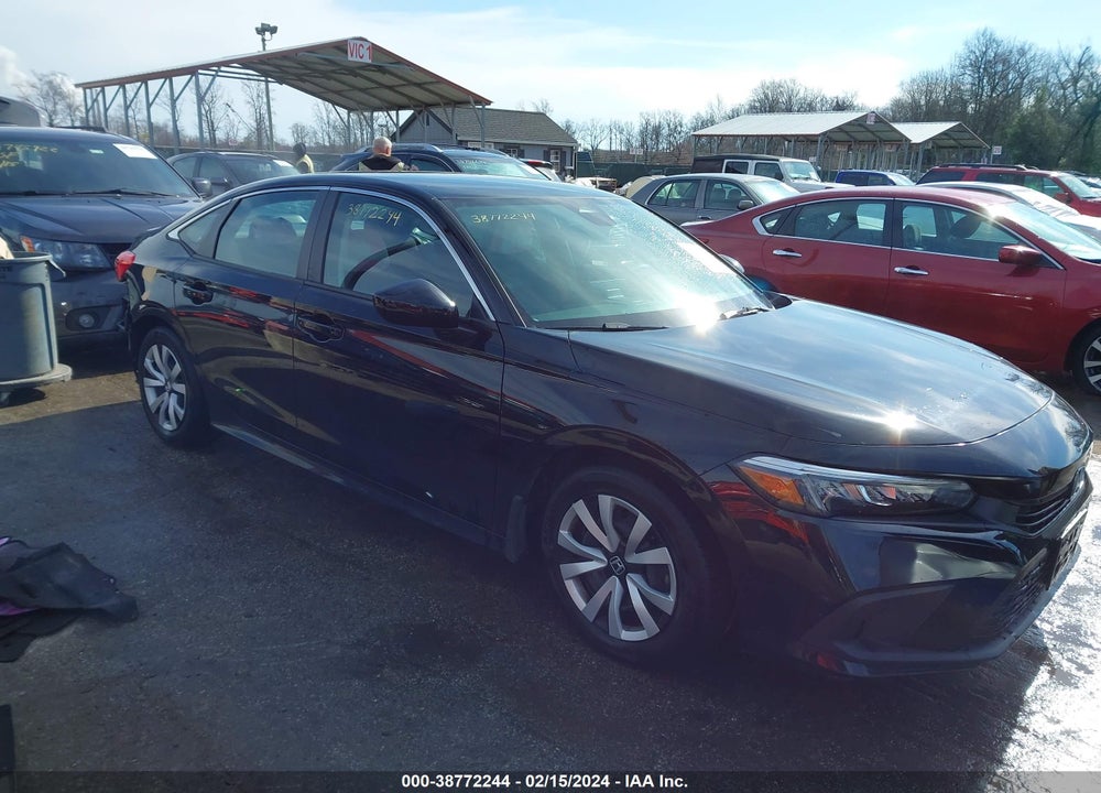 2022 HONDA CIVIC LX VIN: 2HGFE2F26NH509014