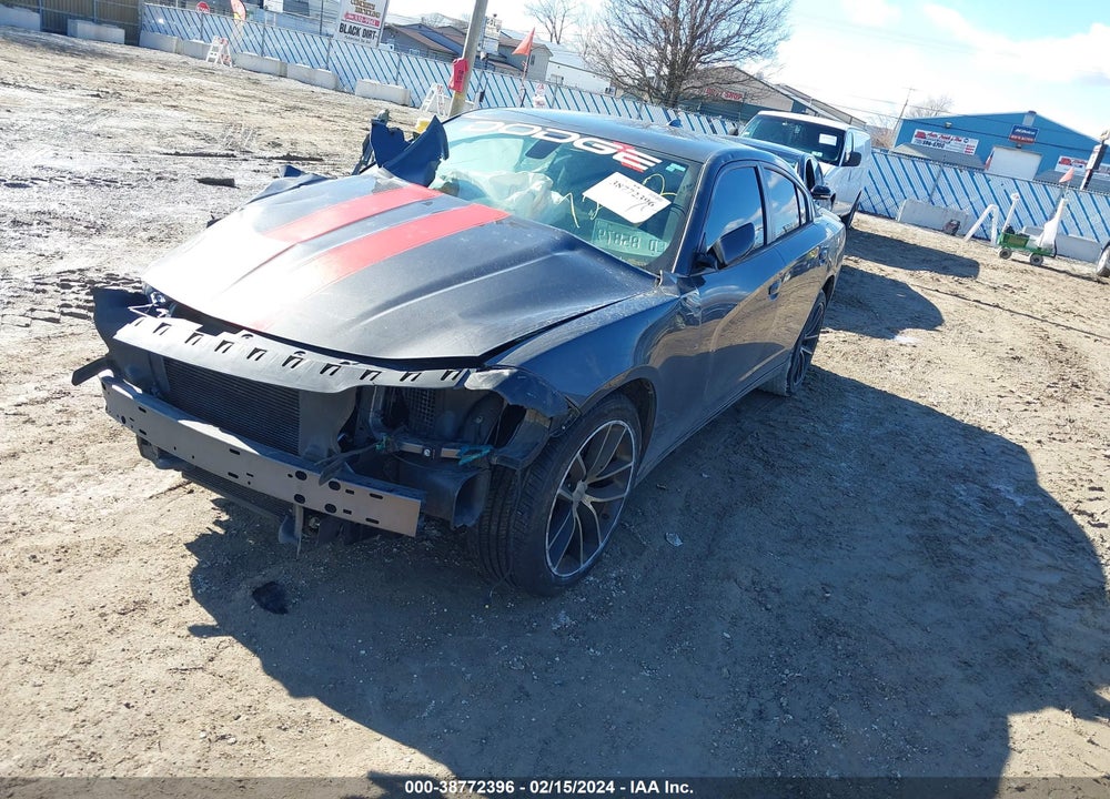 2016 DODGE CHARGER SXT VIN: 2C3CDXHG0GH357202