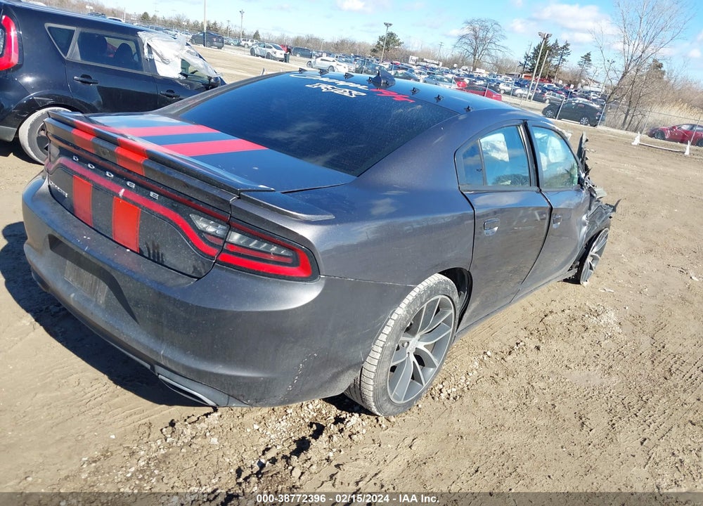 2016 DODGE CHARGER SXT VIN: 2C3CDXHG0GH357202