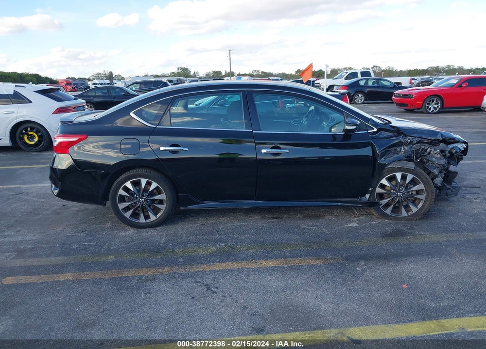 2019 NISSAN SENTRA SR VIN: 3N1AB7AP6KY295653
