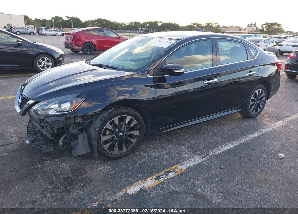 2019 NISSAN SENTRA SR VIN: 3N1AB7AP6KY295653