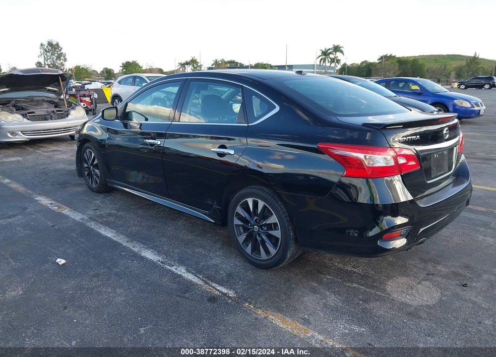 2019 NISSAN SENTRA SR VIN: 3N1AB7AP6KY295653