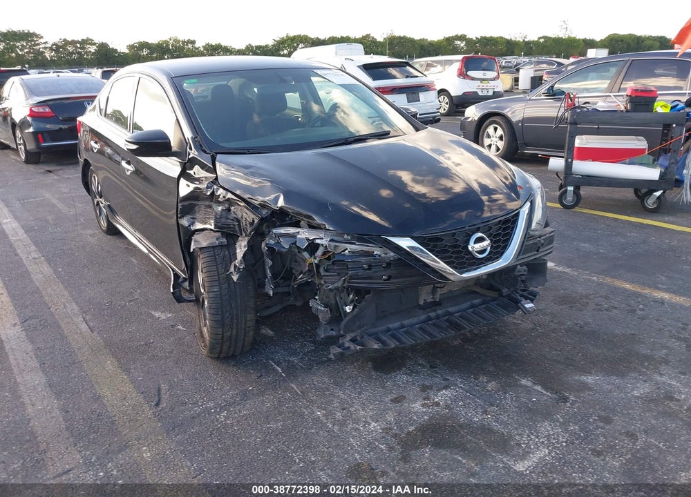 2019 NISSAN SENTRA SR VIN: 3N1AB7AP6KY295653