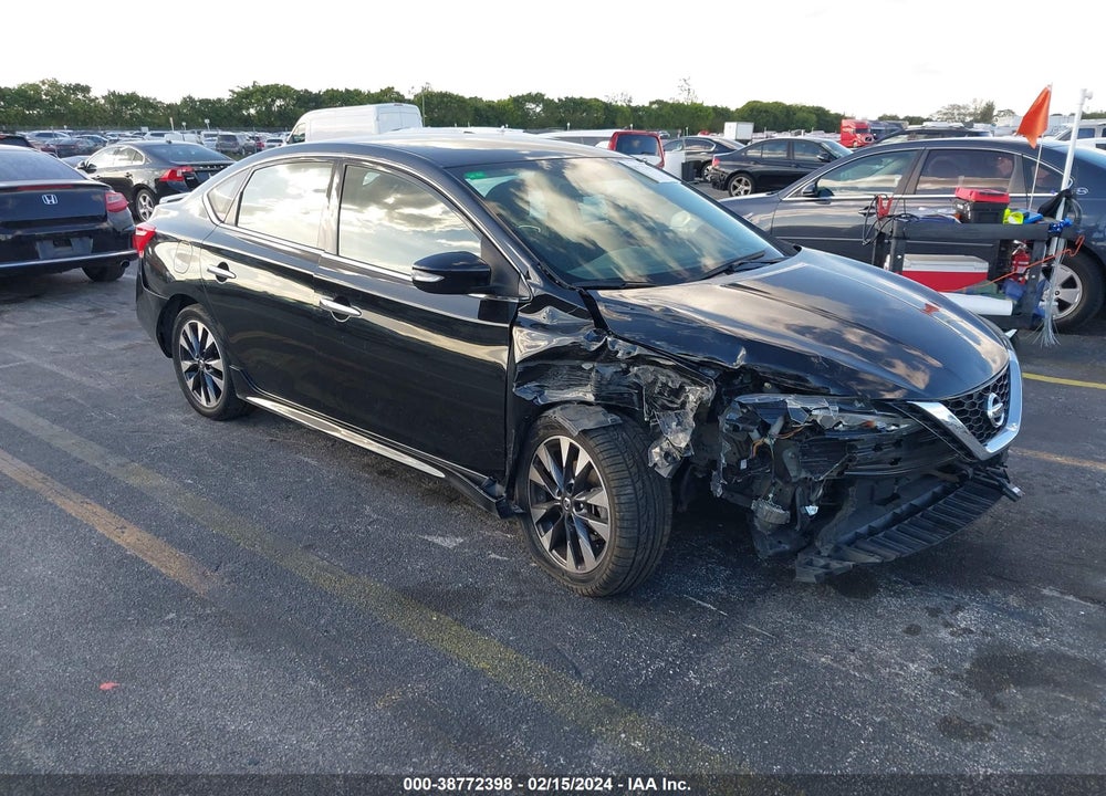 2019 NISSAN SENTRA SR VIN: 3N1AB7AP6KY295653