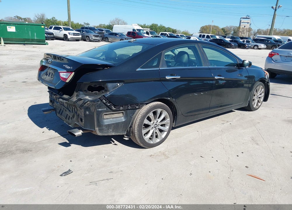 2013 HYUNDAI SONATA SE VIN: 5NPEC4AC6DH545660