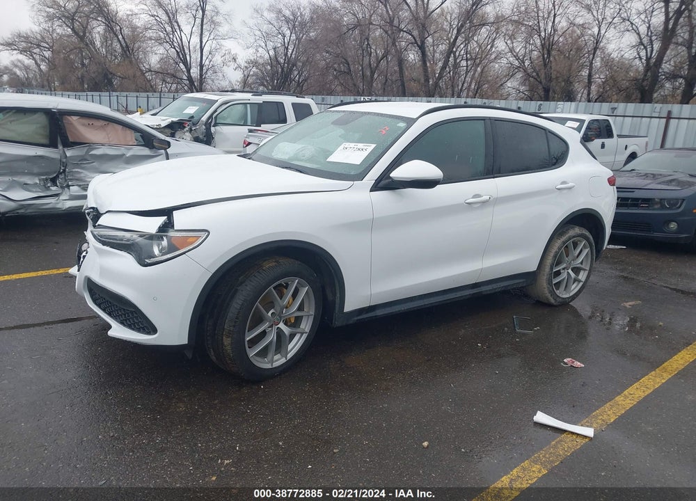 2018 ALFA ROMEO STELVIO TI SPORT AWD VIN: ZASFAKNN5J7B82804
