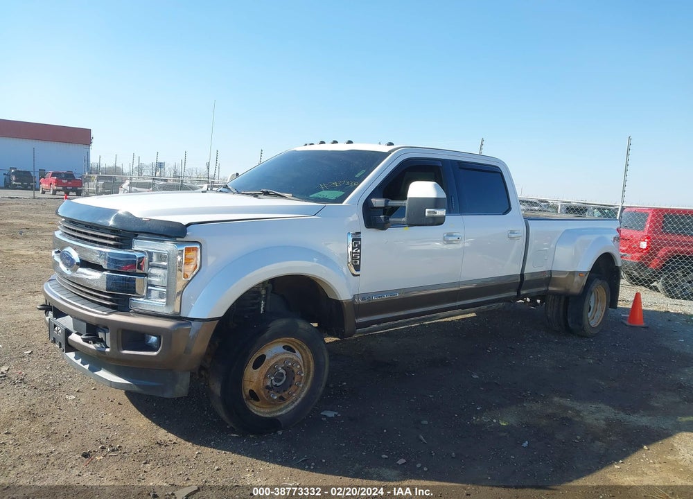 2017 FORD F-450 KING RANCH VIN: 1FT8W4DT2HEF07025