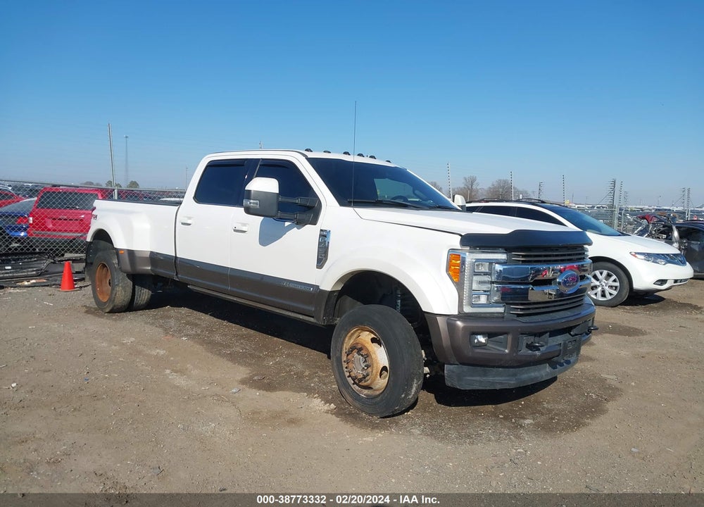2017 FORD F-450 KING RANCH VIN: 1FT8W4DT2HEF07025