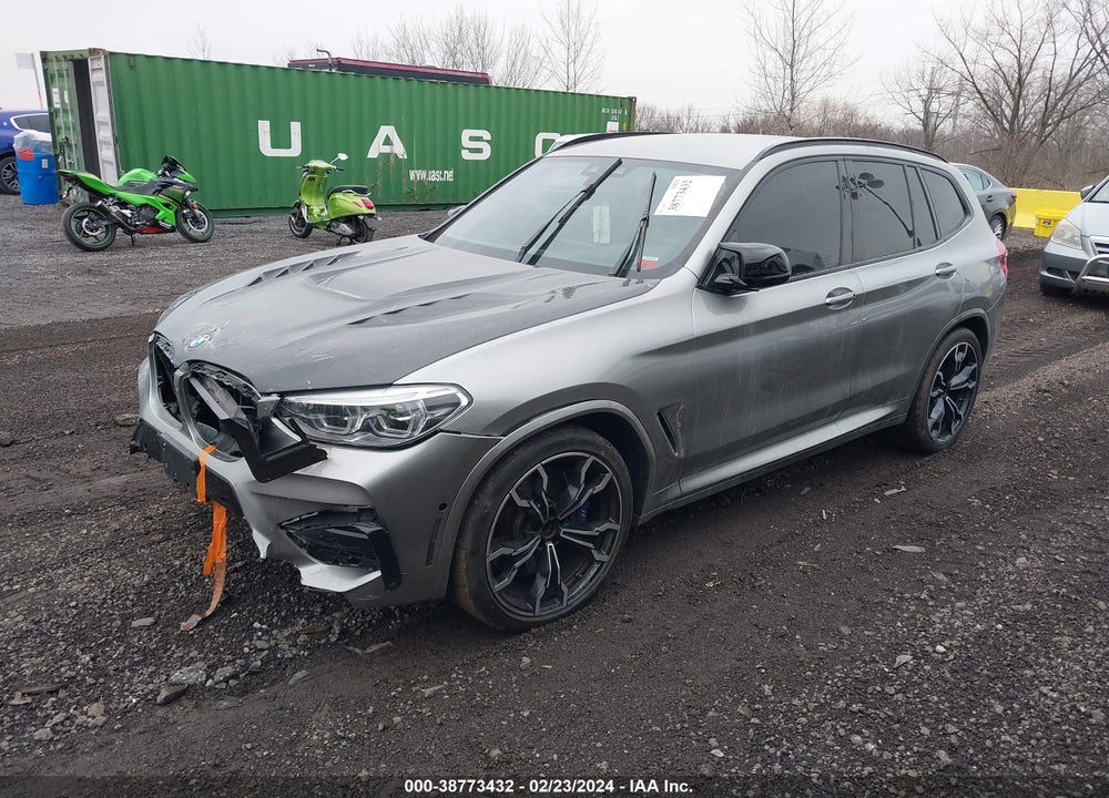 2020 BMW X3 M COMPETITION VIN: 5YMTS0C0XLLA57628