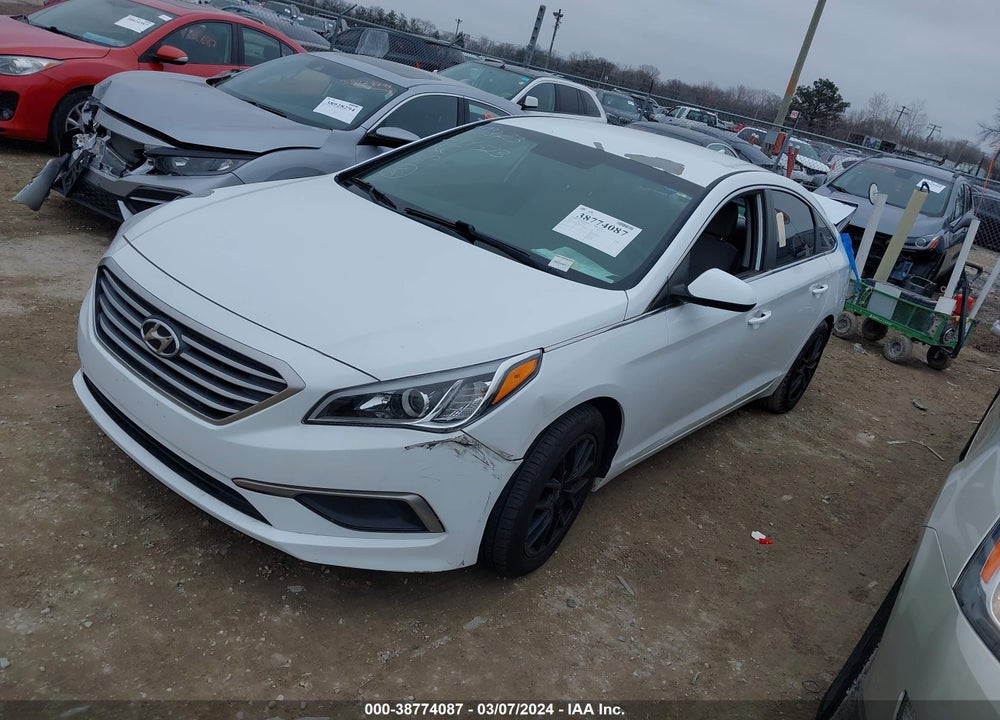 2017 HYUNDAI SONATA VIN: 5NPE24AF1HH542586
