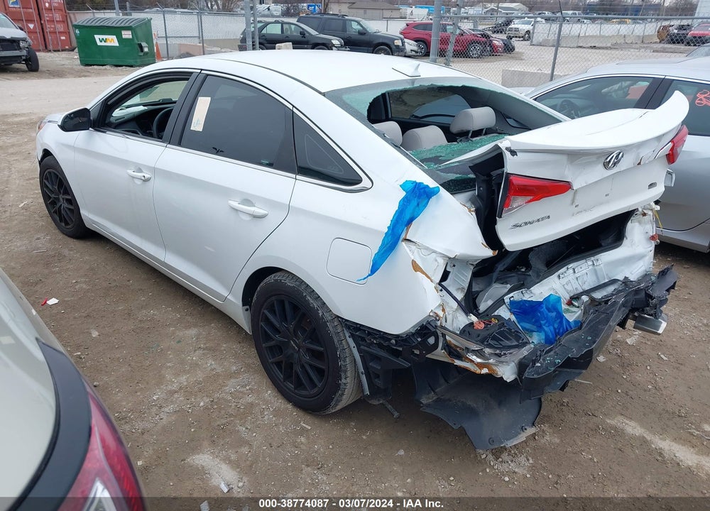 2017 HYUNDAI SONATA VIN: 5NPE24AF1HH542586