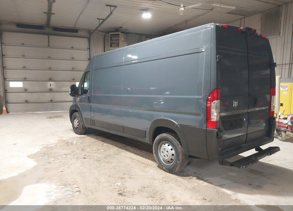 2019 RAM PROMASTER 2500 HIGH ROOF 159 WB VIN: 3C6TRVDG8KE515028