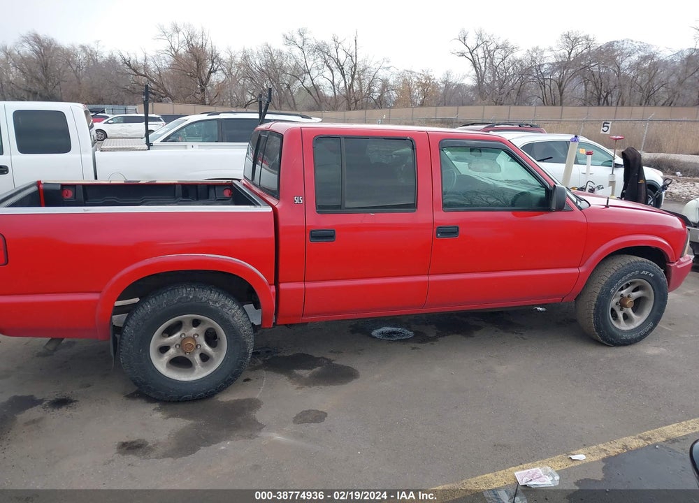 2002 GMC SONOMA SLS VIN: 1GTDT13W52K203083