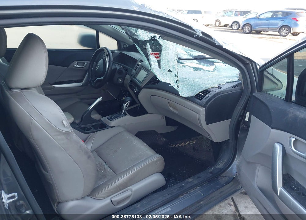 2012 HONDA CIVIC EX-L VIN: 2HGFG3B18CH549461