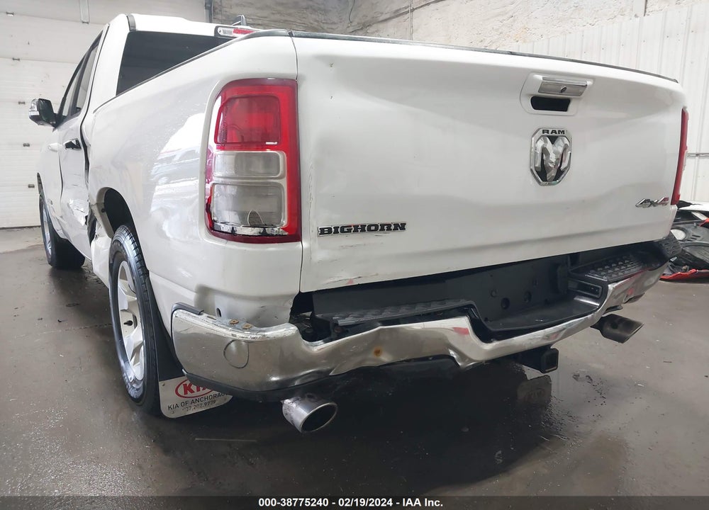 2019 RAM 1500 BIG HORN VIN: 1C6SRFBT3KN852428