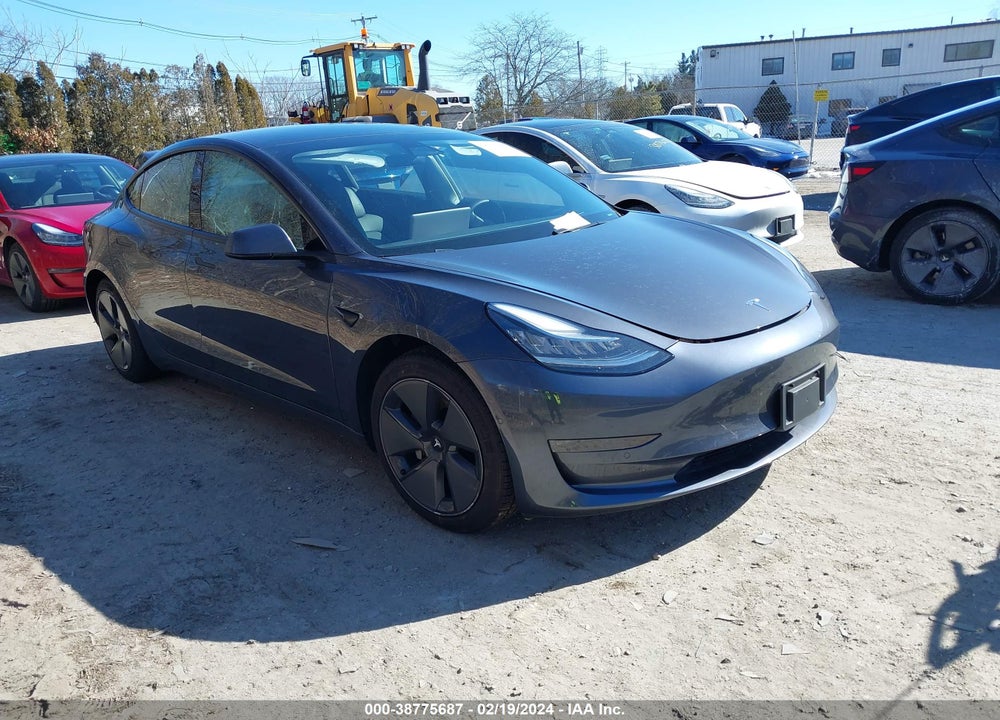 2021 TESLA MODEL 3 STANDARD RANGE PLUS REAR-WHEEL DRIVE VIN: 5YJ3E1EA1MF854489