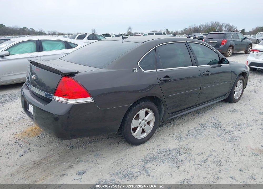 2009 CHEVROLET IMPALA LT VIN: 2G1WT57N091251384