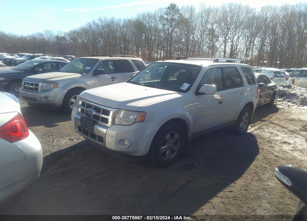 2011 FORD ESCAPE LIMITED VIN: 1FMCU9EG4BKB09009
