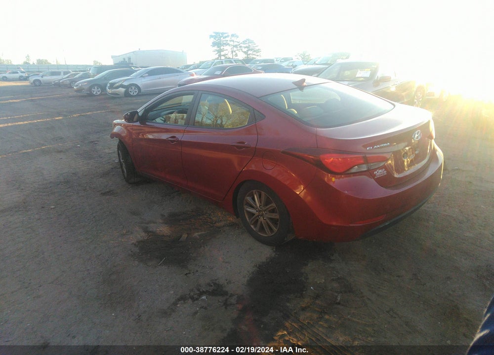 2014 HYUNDAI ELANTRA SE VIN: 5NPDH4AE4EH469212