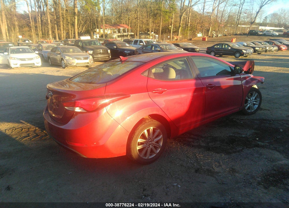 2014 HYUNDAI ELANTRA SE VIN: 5NPDH4AE4EH469212