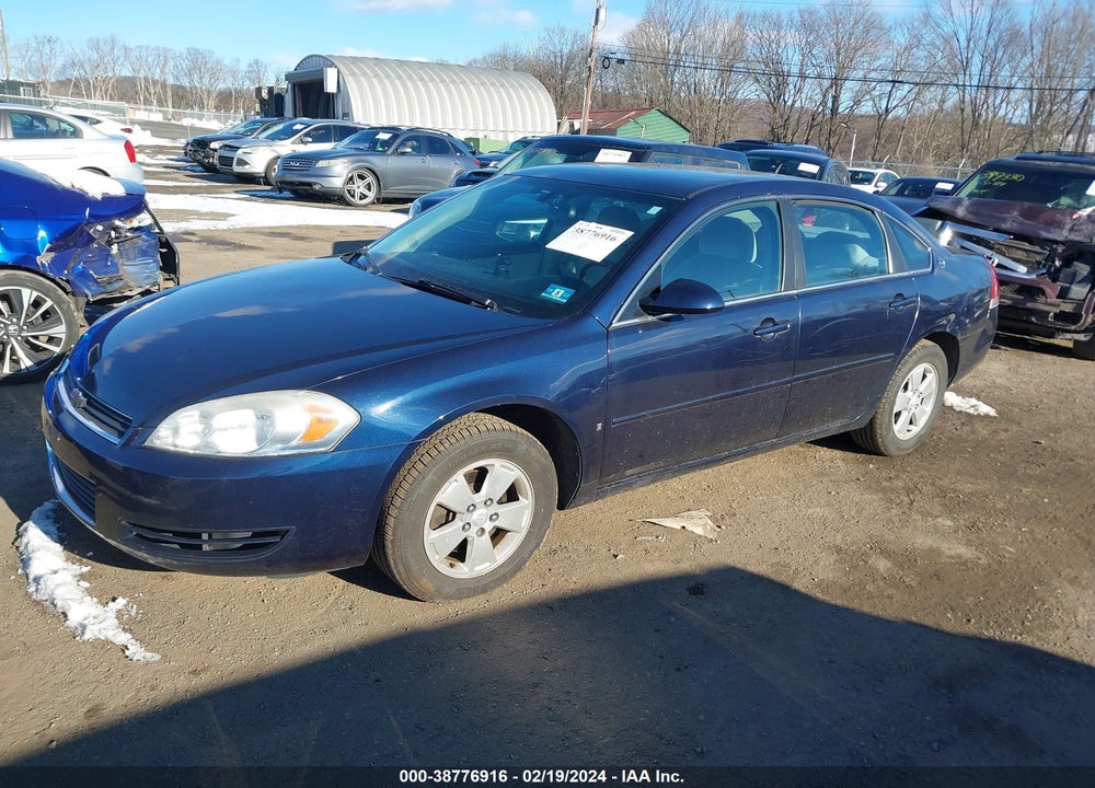 2007 CHEVROLET IMPALA VIN: 2G1WT58K579319634