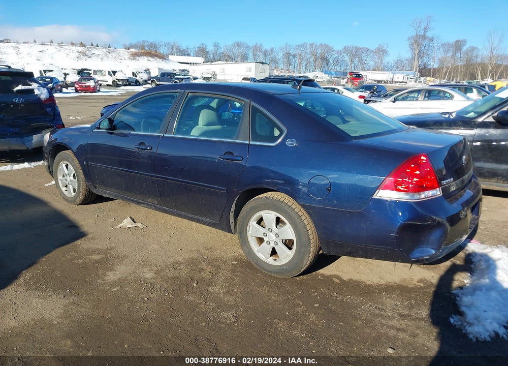 2007 CHEVROLET IMPALA VIN: 2G1WT58K579319634