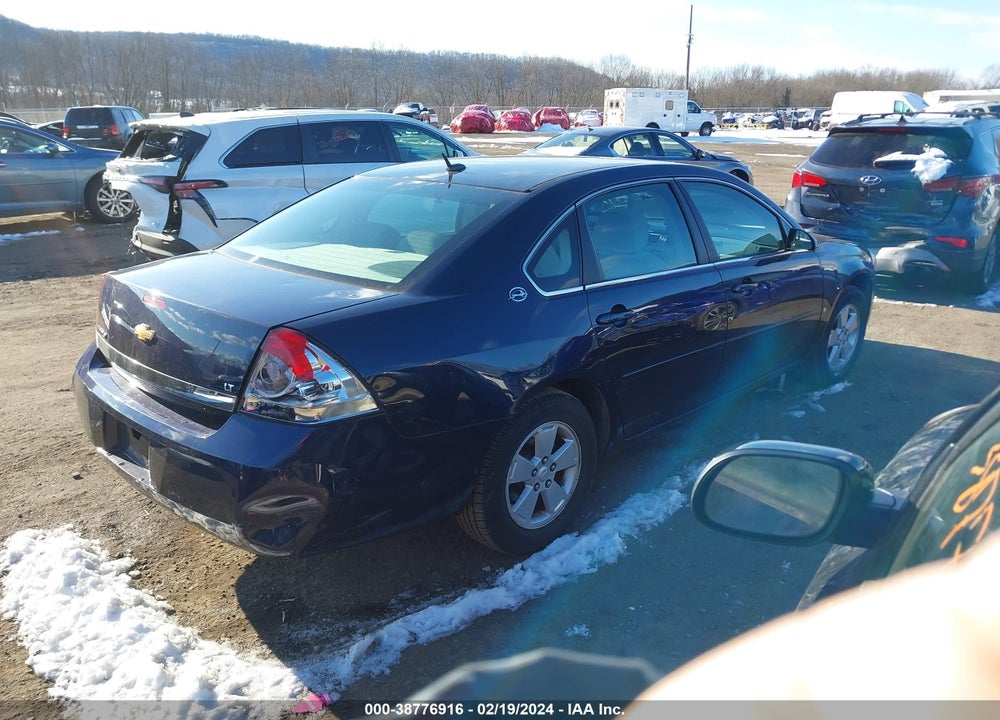 2007 CHEVROLET IMPALA VIN: 2G1WT58K579319634