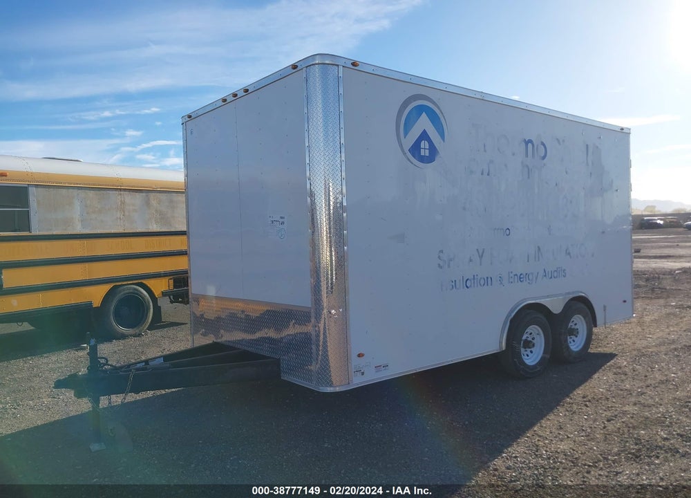 2022 FREEDOM TRAILERS, LL ENCLOSED TRAILER VIN: 5WKBE1629N1074344