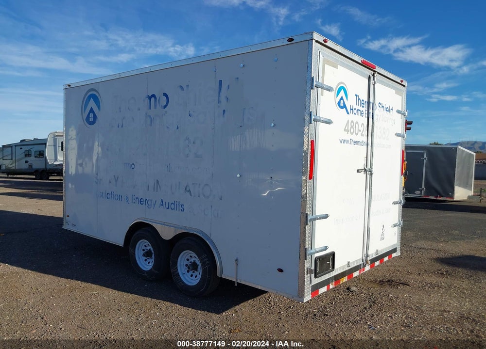 2022 FREEDOM TRAILERS, LL ENCLOSED TRAILER VIN: 5WKBE1629N1074344