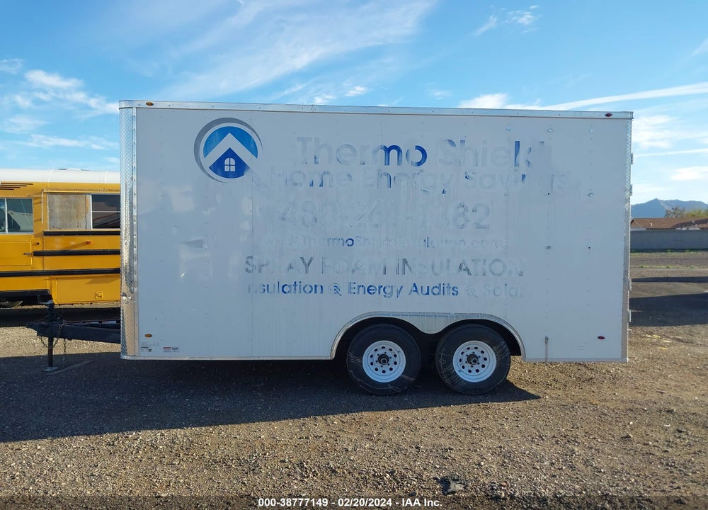 2022 FREEDOM TRAILERS, LL ENCLOSED TRAILER VIN: 5WKBE1629N1074344