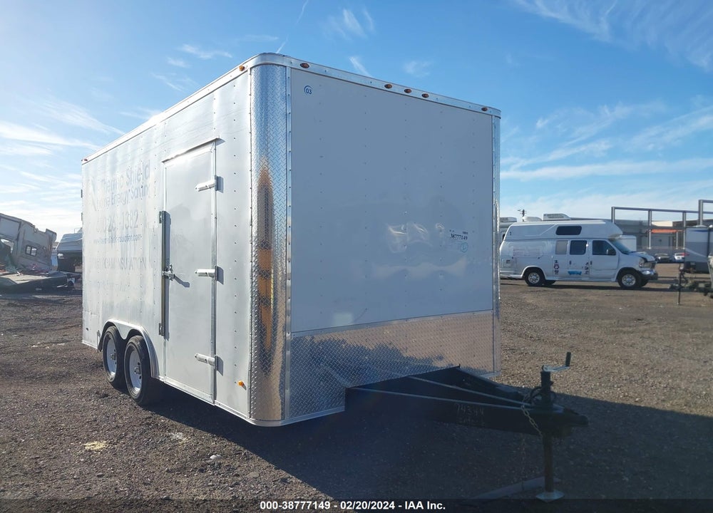 2022 FREEDOM TRAILERS, LL ENCLOSED TRAILER VIN: 5WKBE1629N1074344