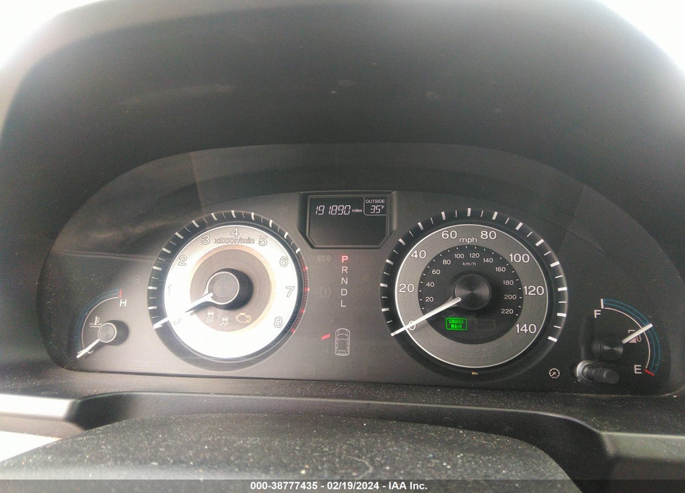 2013 HONDA ODYSSEY EX-L VIN: 5FNRL5H68DB018354
